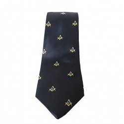 Cravata cu simboluri masonice G