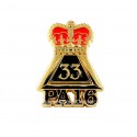 Pin Masonic Grad 33 PA16 Suveran Mare Inspector General PIN149