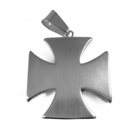 Pandantiv masonic argintiu - Crucea Cavalerilor Templieri - MM759