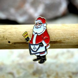 Pin Masonic Santa Klaus