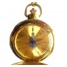 Ceas de Buzunar cu simboluri masonice - Auriu 