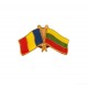 Insigna Drapel Romaniei  Drapel Lituania